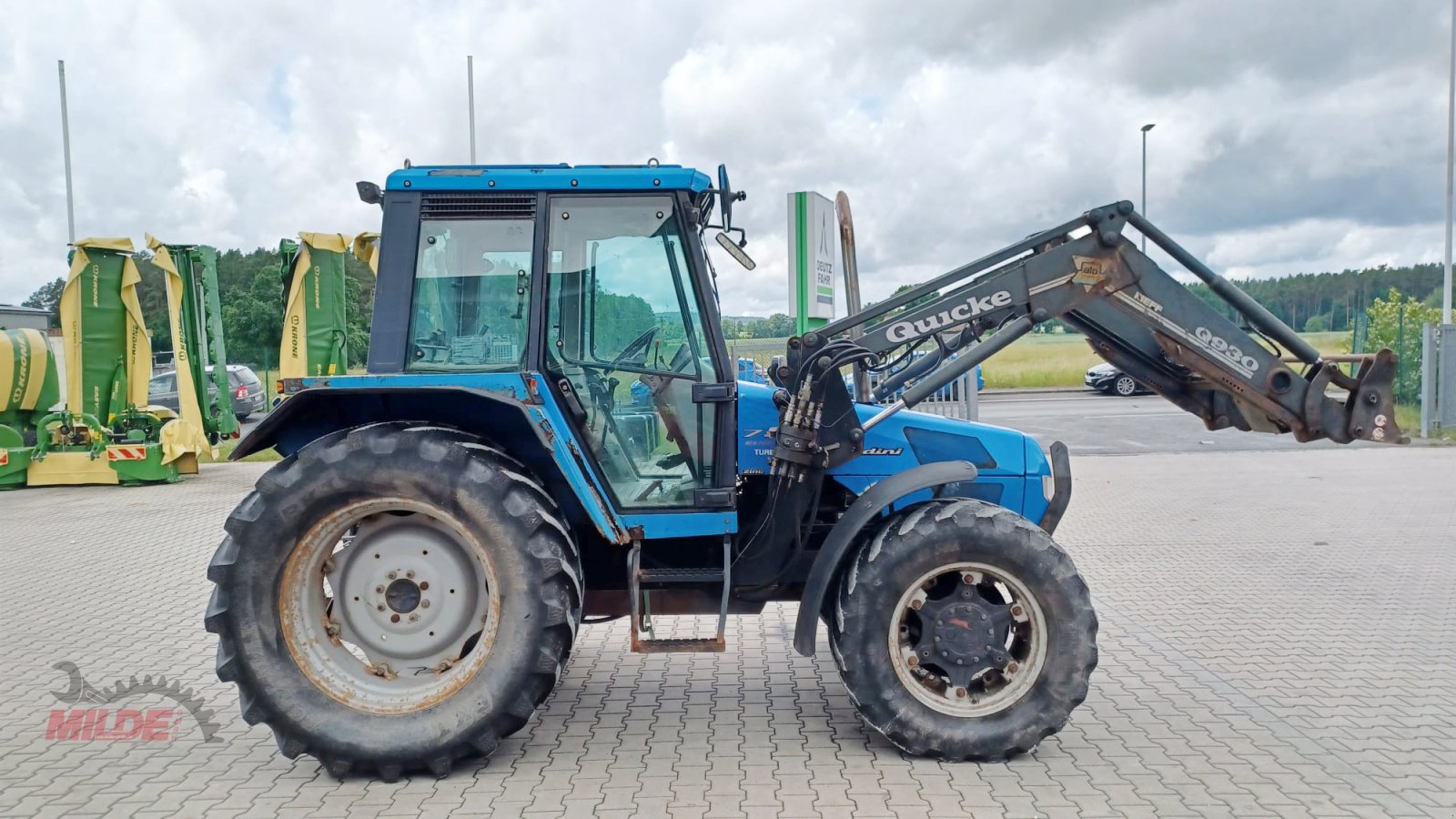 Traktor типа Landini 7880 Evolution, Gebrauchtmaschine в Creußen (Фотография 3)