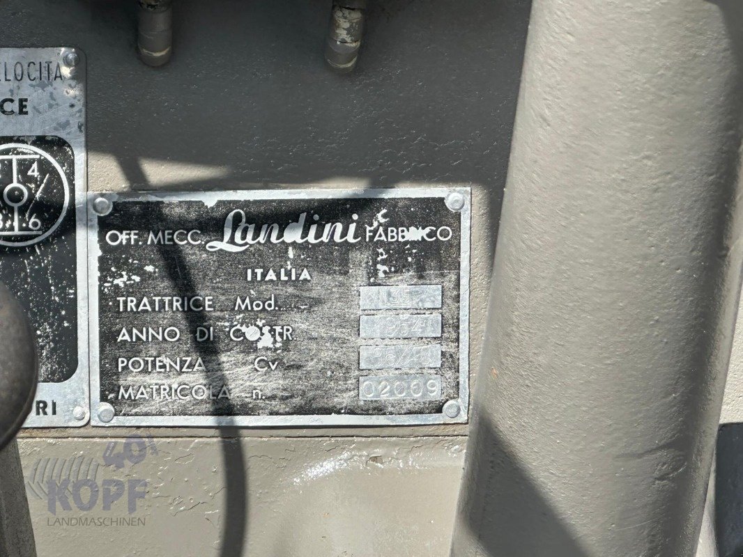 Traktor a típus Landini Landini Traktor L 35/40 Baujahr 1952 Glühkopf, Gebrauchtmaschine ekkor: Schutterzell (Kép 3)