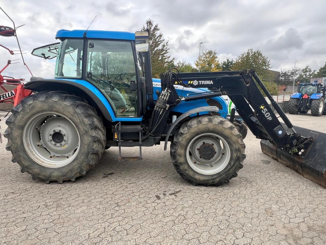 Traktor des Typs Landini TECHNO 130, Gebrauchtmaschine in Middelfart (Bild 5)