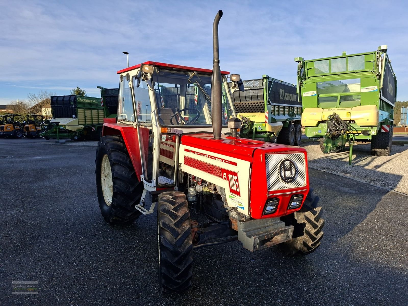 Traktor Türe ait Lindner 1065 A Komfort, Gebrauchtmaschine içinde Gampern (resim 8)