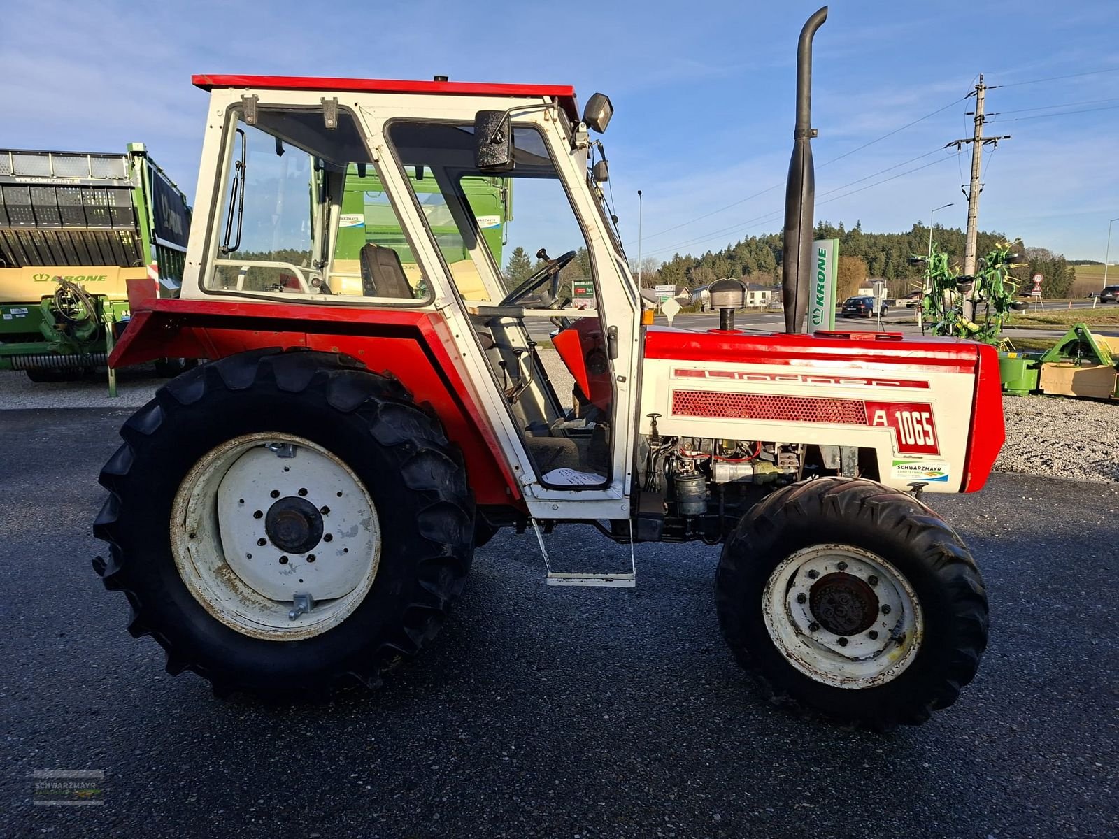 Traktor Türe ait Lindner 1065 A Komfort, Gebrauchtmaschine içinde Gampern (resim 9)