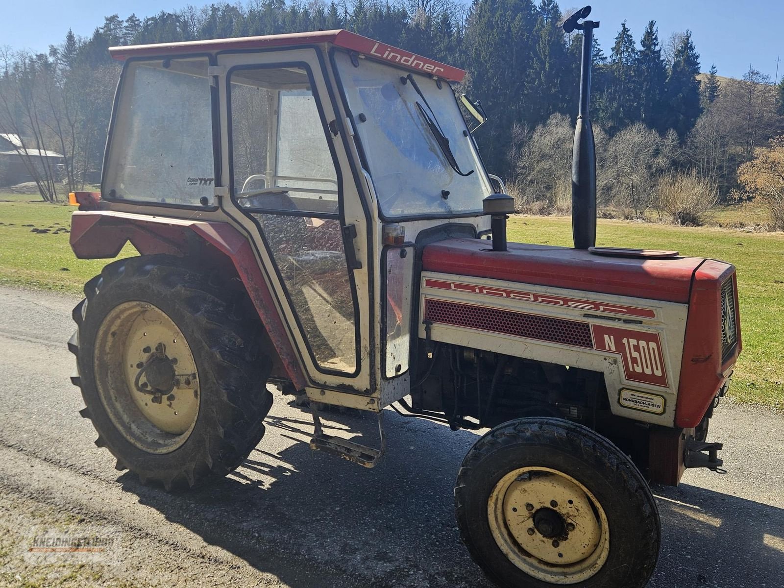 Traktor van het type Lindner 1500 N, Gebrauchtmaschine in Altenfelden (Foto 9)