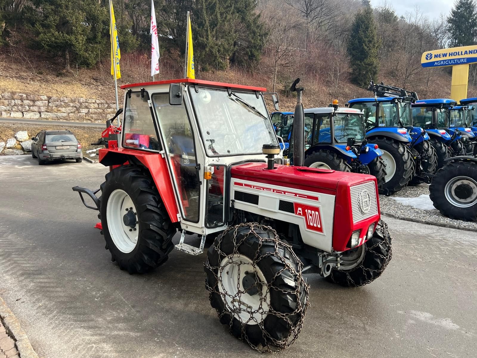 Traktor van het type Lindner 1600 A, Gebrauchtmaschine in Burgkirchen (Foto 3)