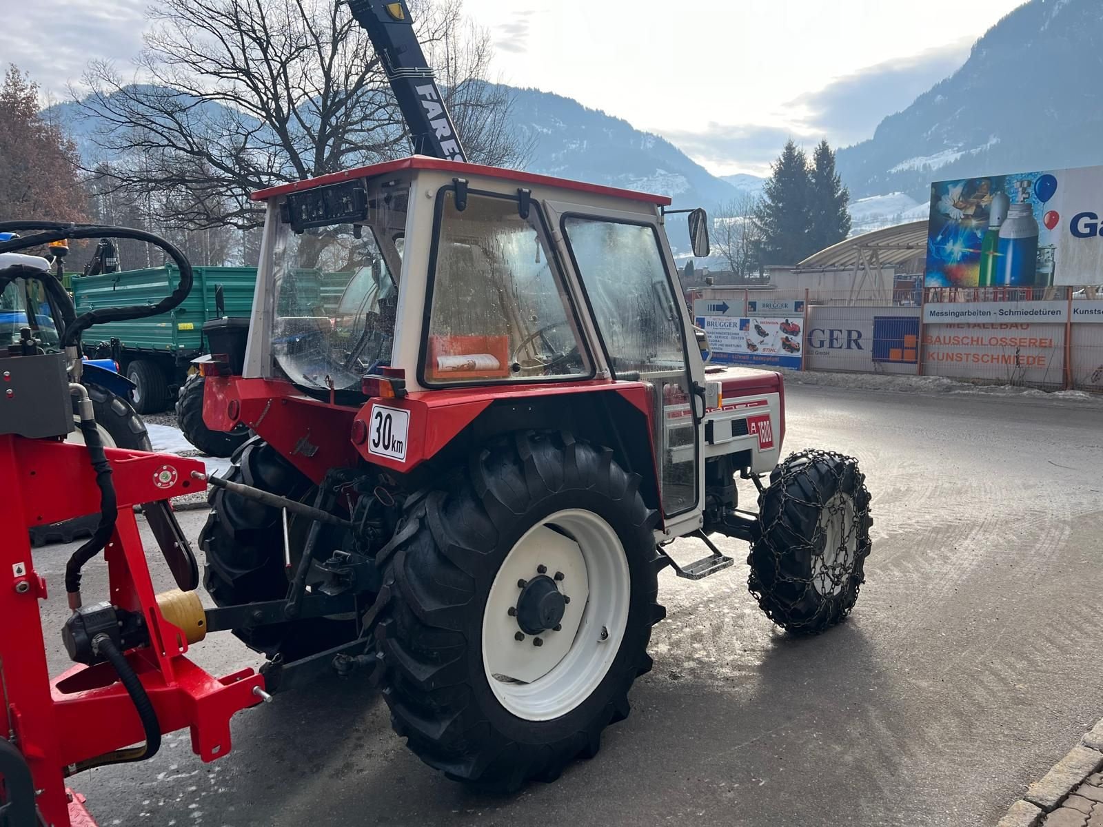 Traktor van het type Lindner 1600 A, Gebrauchtmaschine in Burgkirchen (Foto 4)