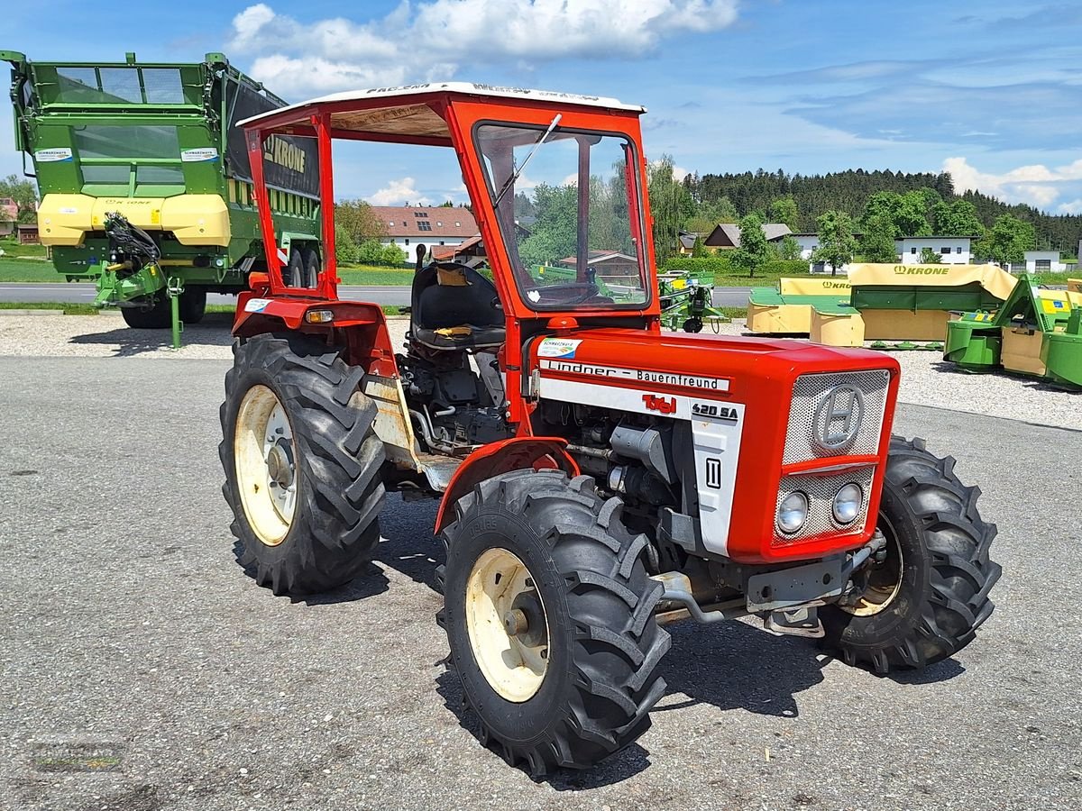 Traktor des Typs Lindner 420 SA, Gebrauchtmaschine in Gampern (Bild 3)