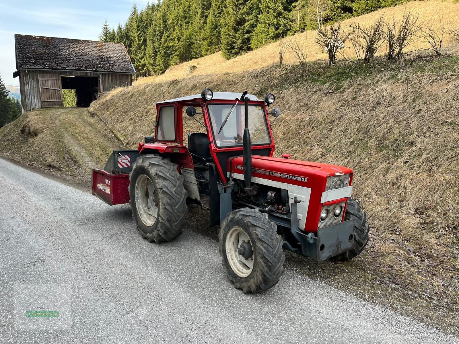 Traktor typu Lindner BF 550 SA, Gebrauchtmaschine w Wartberg (Zdjęcie 1)