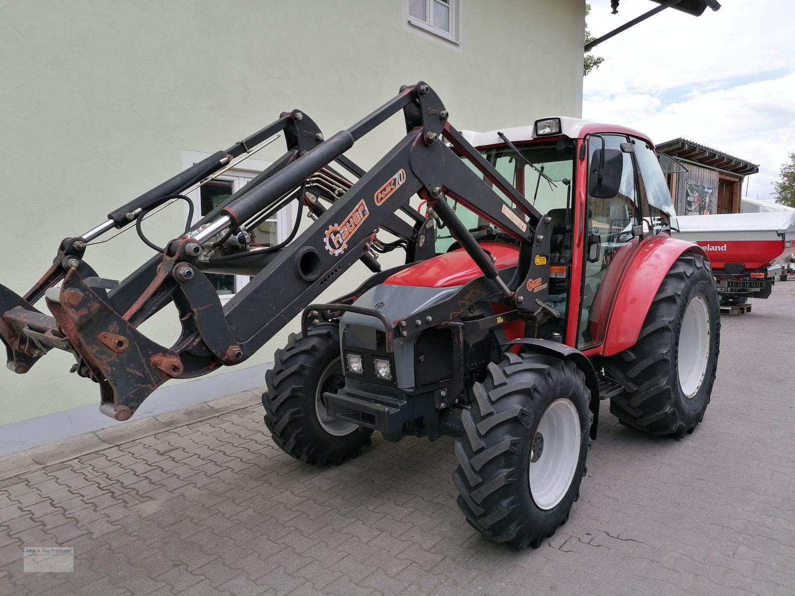 Traktor des Typs Lindner Geotrac 60, Gebrauchtmaschine in Obing (Bild 2)