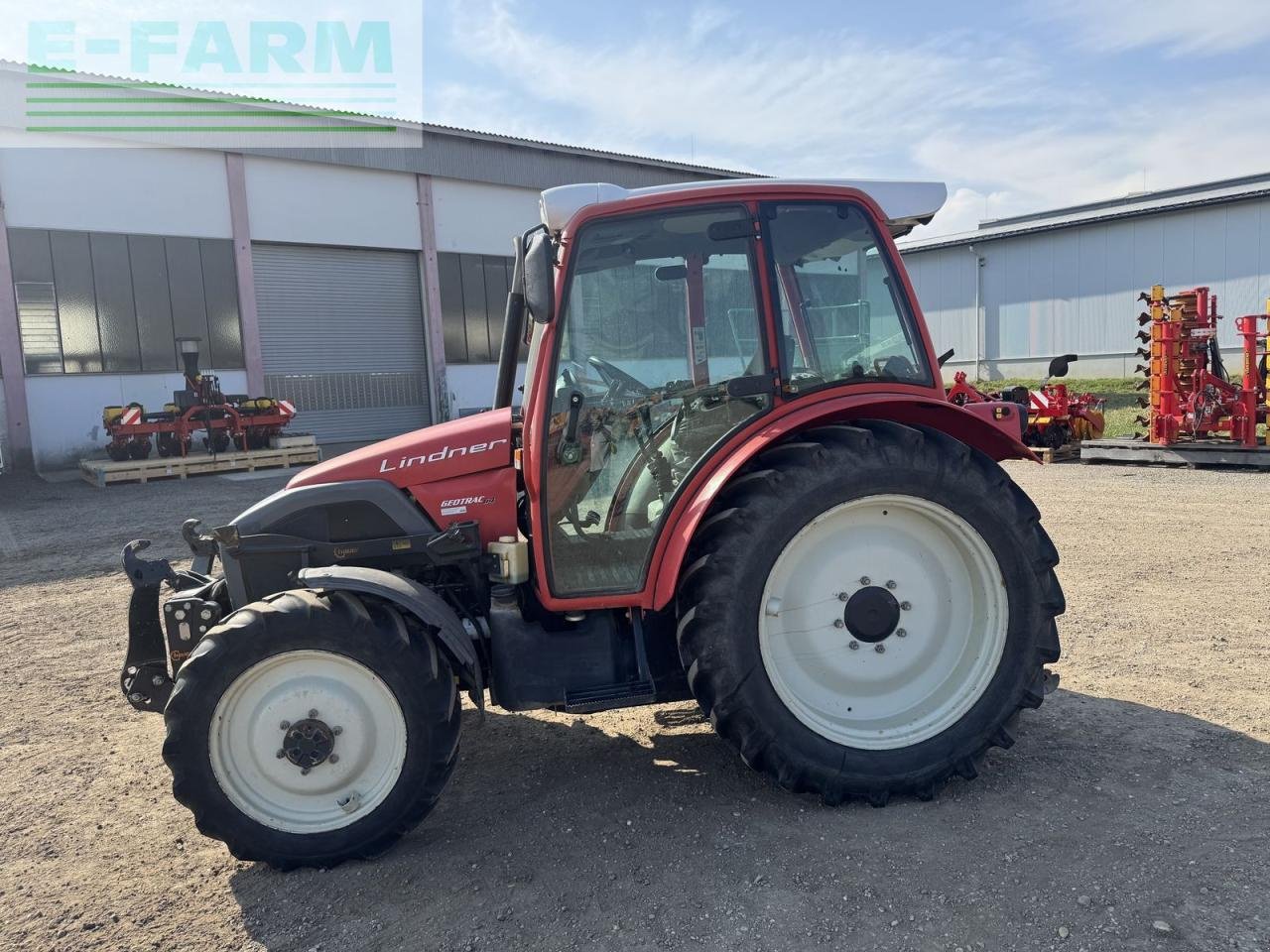 Traktor Türe ait Lindner geotrac 64, Gebrauchtmaschine içinde Korneuburg (resim 4)