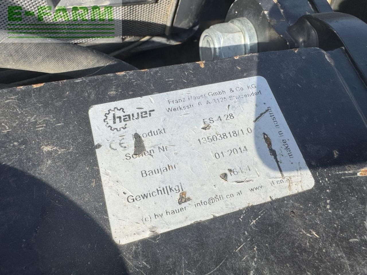 Traktor Türe ait Lindner geotrac 64, Gebrauchtmaschine içinde Korneuburg (resim 7)