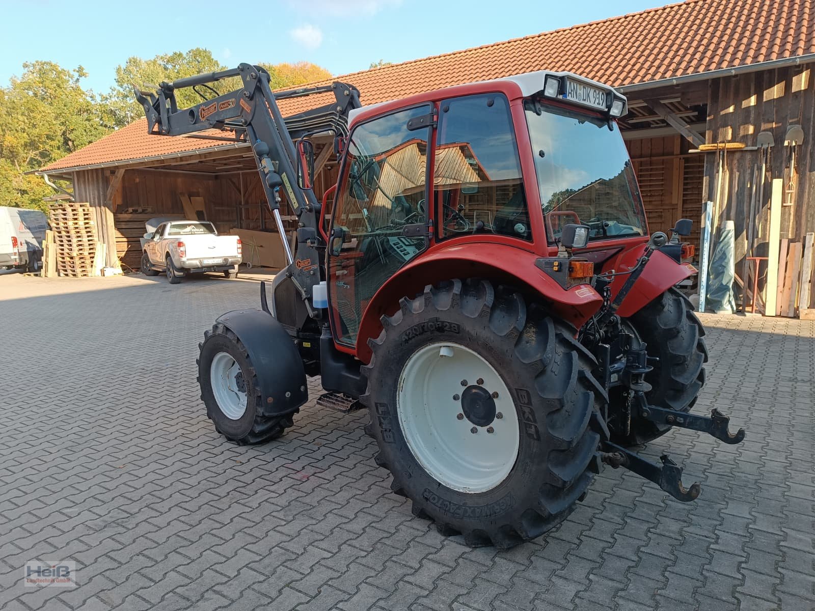 Traktor типа Lindner Geotrac 73 Alpin, Gebrauchtmaschine в Merkendorf (Фотография 9)