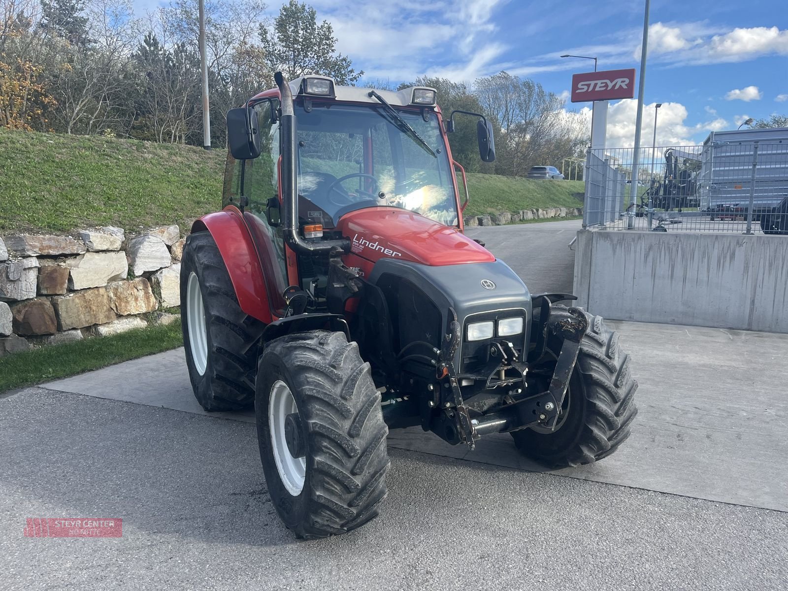 Traktor typu Lindner Geotrac 73 mit Hydrac Frontlader, Gebrauchtmaschine w St. Pölten (Zdjęcie 4)