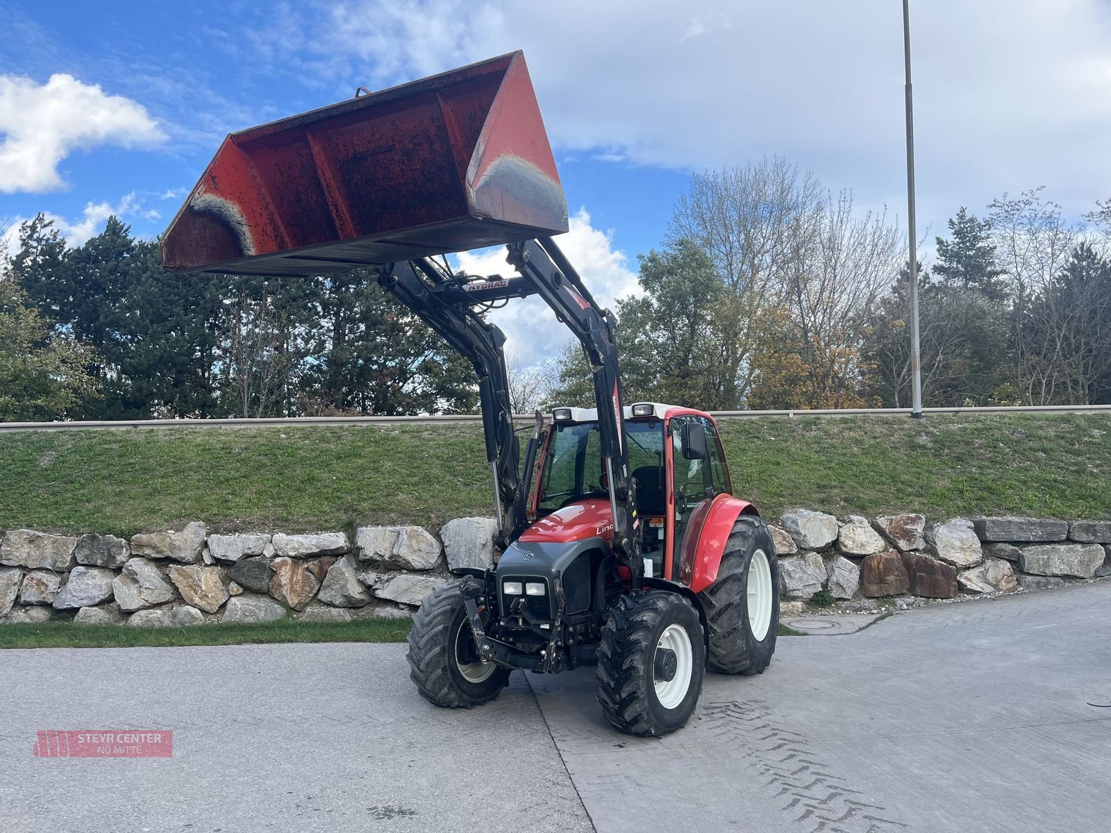 Traktor typu Lindner Geotrac 73 mit Hydrac Frontlader, Gebrauchtmaschine w St. Pölten (Zdjęcie 1)