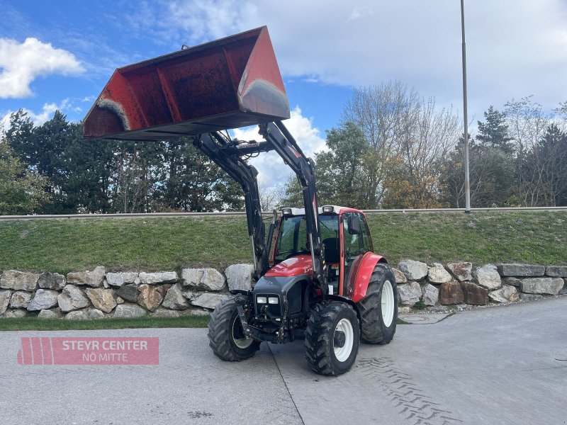 Traktor des Typs Lindner Geotrac 73 mit Hydrac Frontlader, Gebrauchtmaschine in St. Pölten (Bild 1)