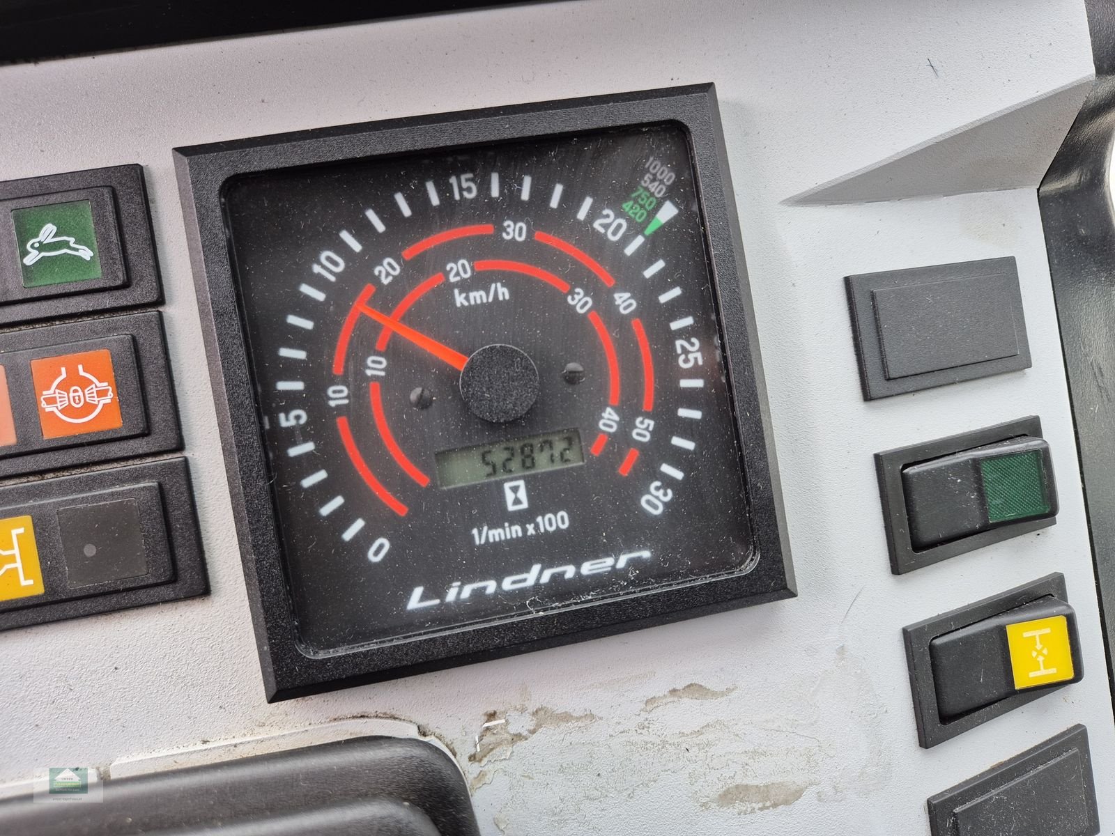 Traktor типа Lindner GEOTRAC 73, Gebrauchtmaschine в Klagenfurt (Фотография 3)