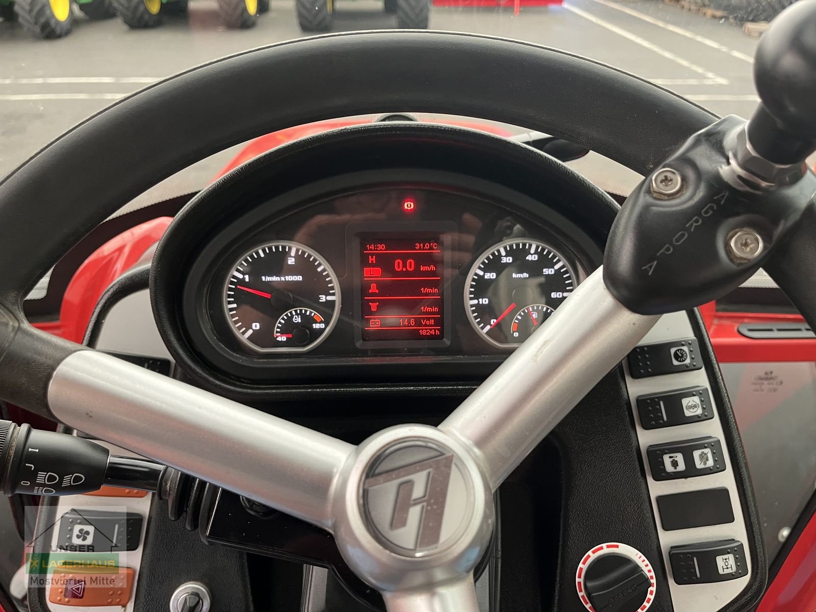 Traktor Türe ait Lindner Geotrac 74 ep, Gebrauchtmaschine içinde Bergland (resim 15)