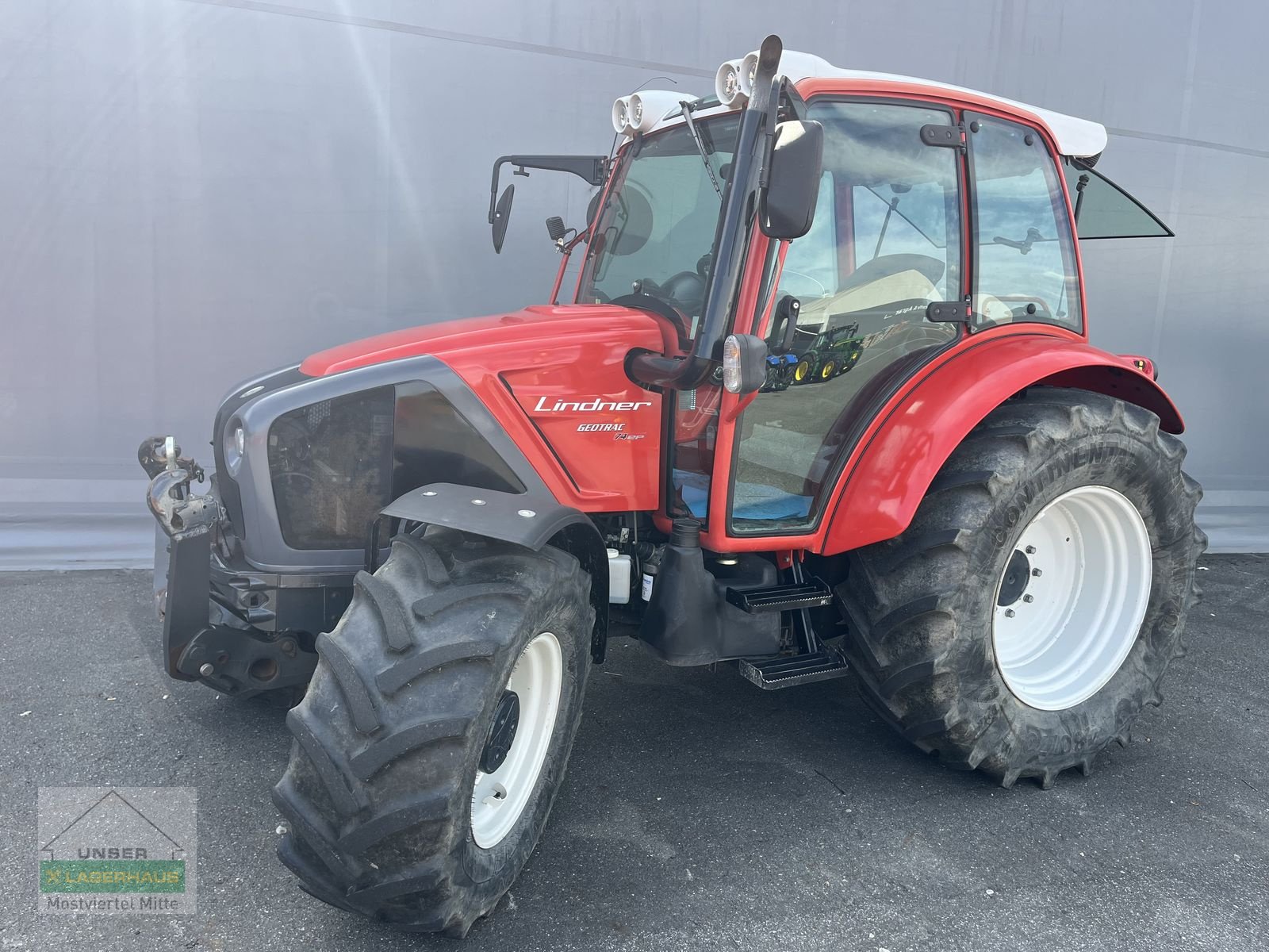 Traktor Türe ait Lindner Geotrac 74 ep, Gebrauchtmaschine içinde Bergland (resim 2)