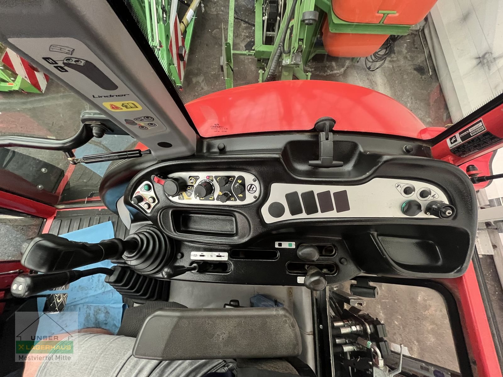 Traktor Türe ait Lindner Geotrac 74 ep, Gebrauchtmaschine içinde Bergland (resim 13)