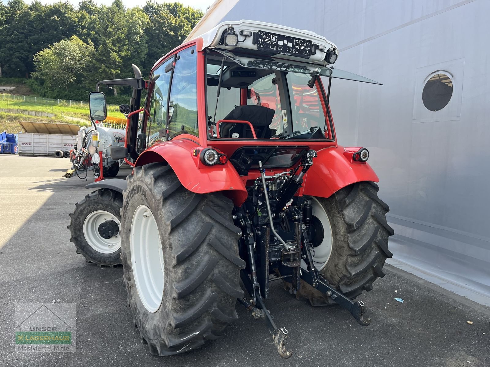 Traktor Türe ait Lindner Geotrac 74 ep, Gebrauchtmaschine içinde Bergland (resim 10)