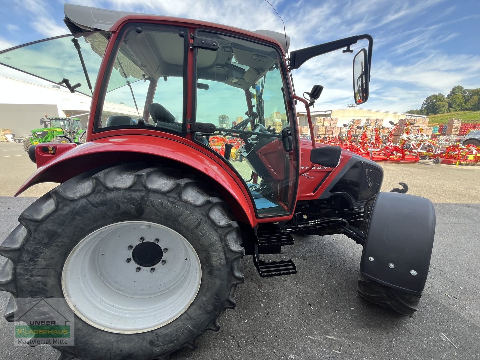 Traktor Türe ait Lindner Geotrac 74 ep, Gebrauchtmaschine içinde Bergland (resim 7)