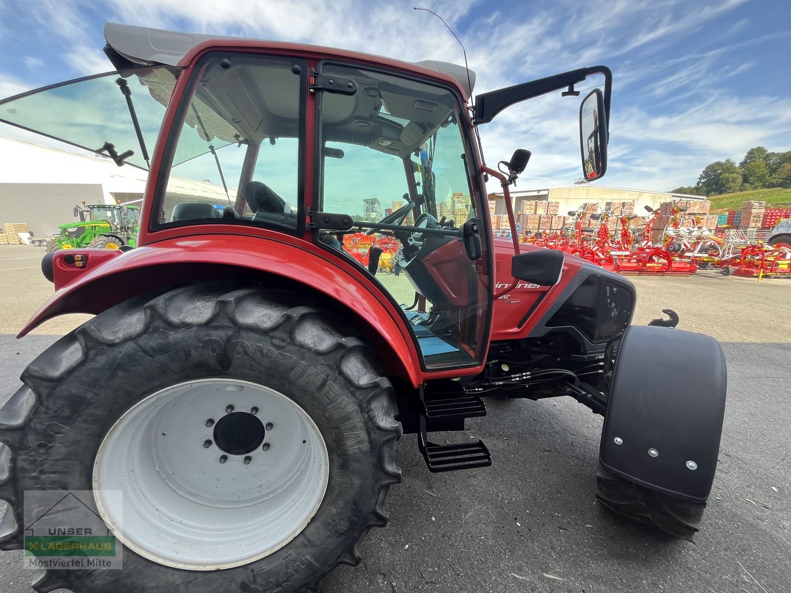 Traktor Türe ait Lindner Geotrac 74 ep, Gebrauchtmaschine içinde Bergland (resim 8)