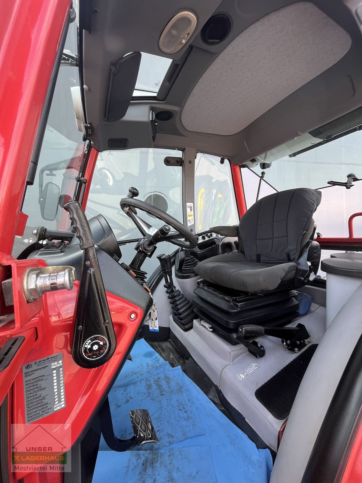 Traktor Türe ait Lindner Geotrac 74 ep, Gebrauchtmaschine içinde Bergland (resim 3)