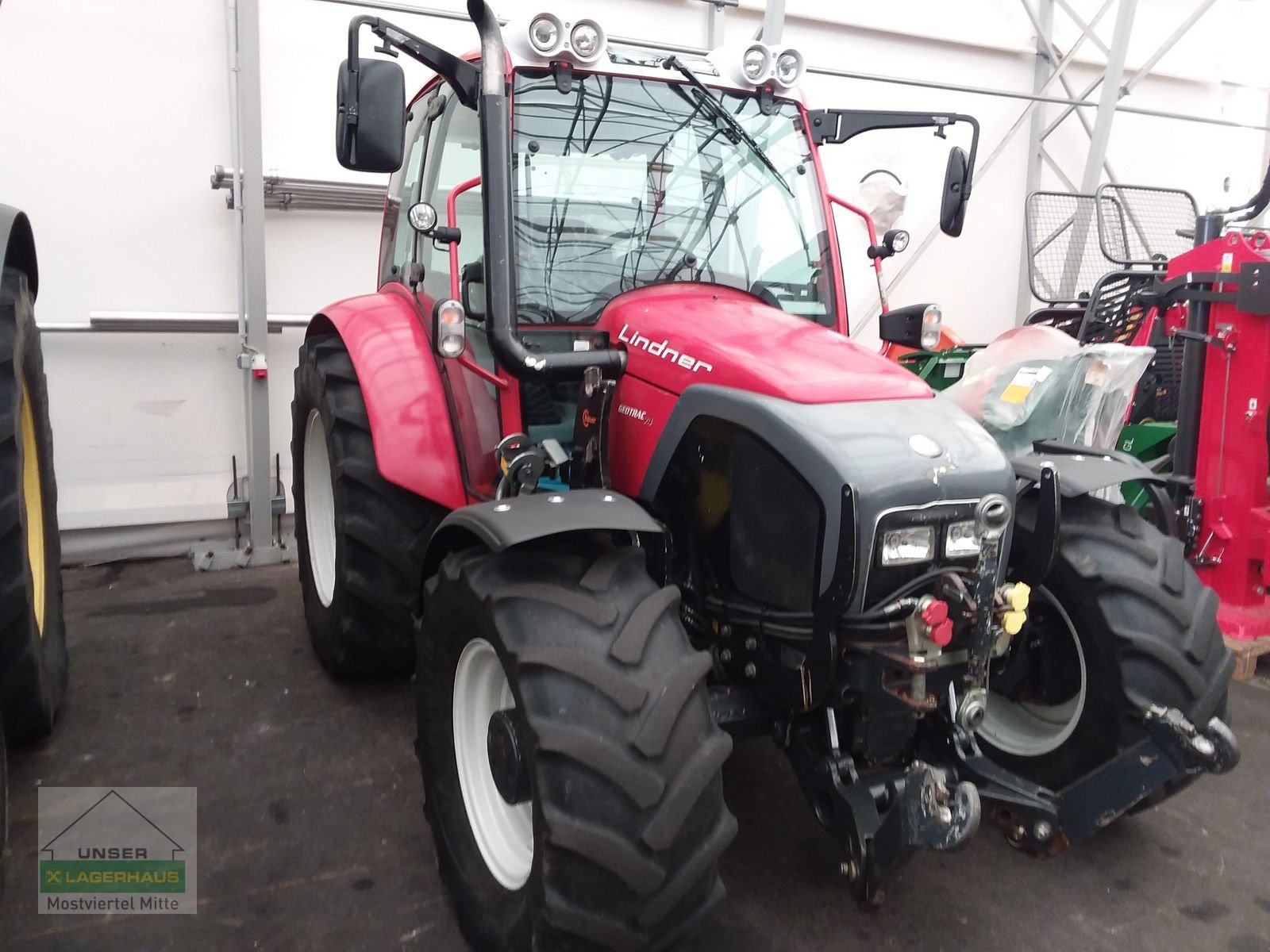 Traktor van het type Lindner Geotrac 74 (T2), Gebrauchtmaschine in Bergland (Foto 1)