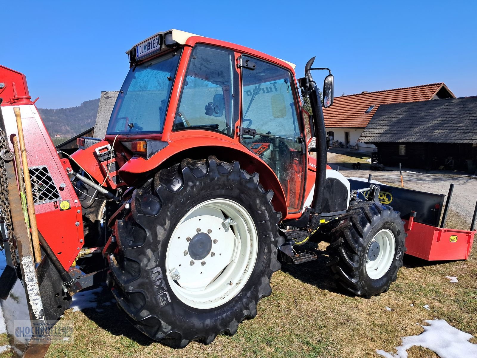 Traktor du type Lindner Geotrac 80 A, Gebrauchtmaschine en Wies (Photo 3)