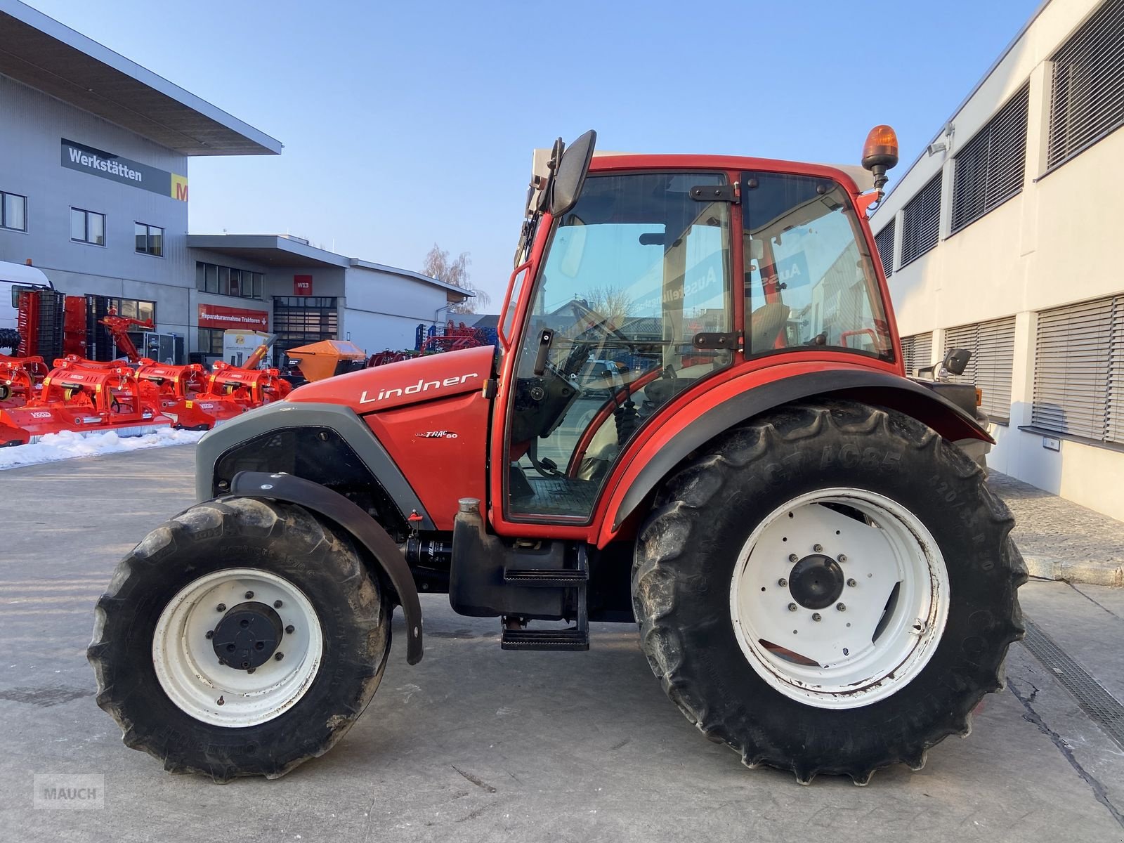 Traktor del tipo Lindner GEOTRAC 80, Gebrauchtmaschine en Burgkirchen (Imagen 10)