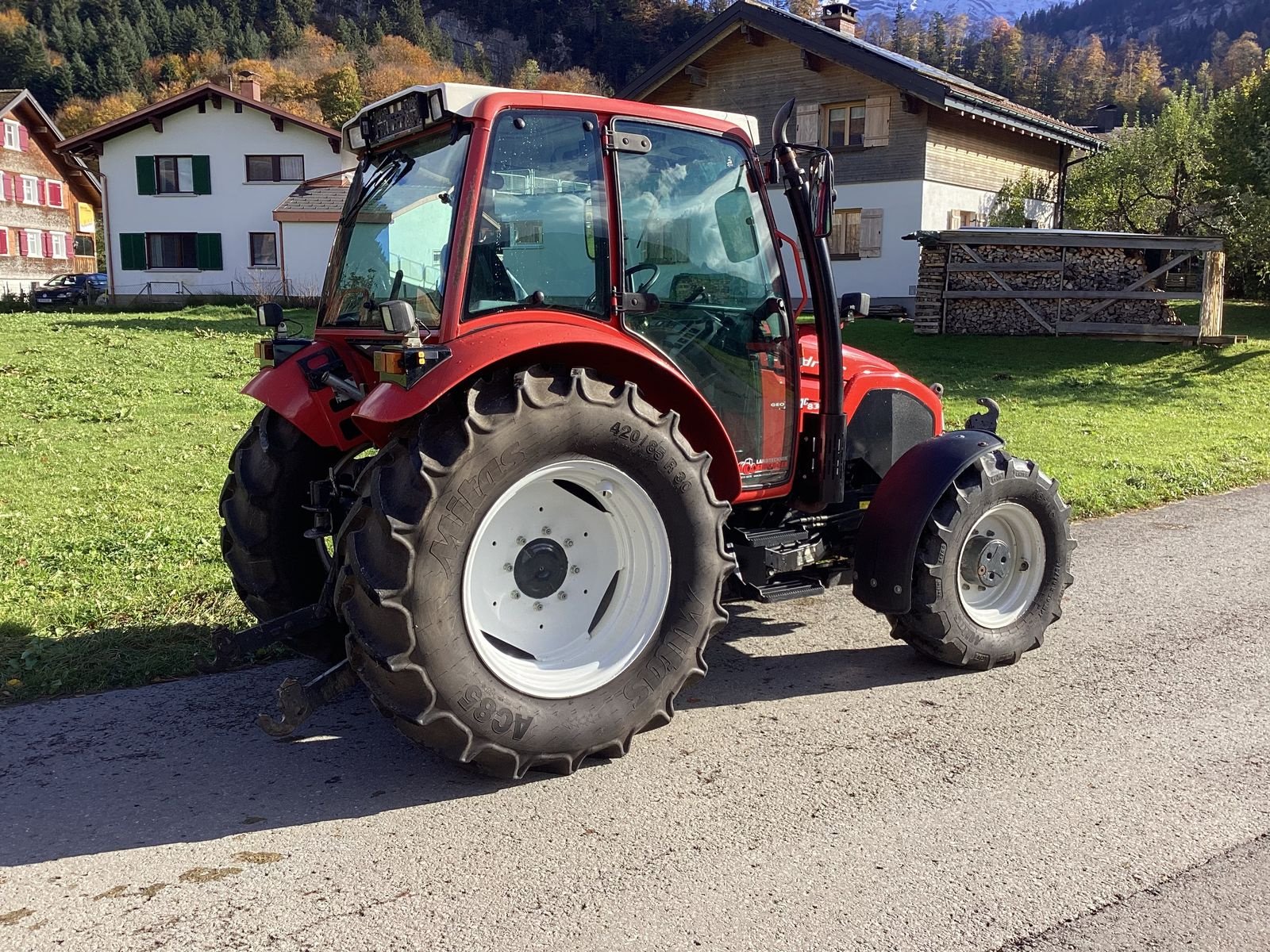 Traktor van het type Lindner Geotrac 83 A, Gebrauchtmaschine in Bezau (Foto 8)