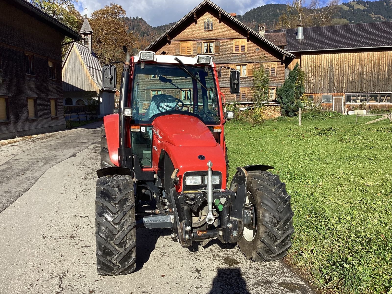 Traktor van het type Lindner Geotrac 83 A, Gebrauchtmaschine in Bezau (Foto 11)