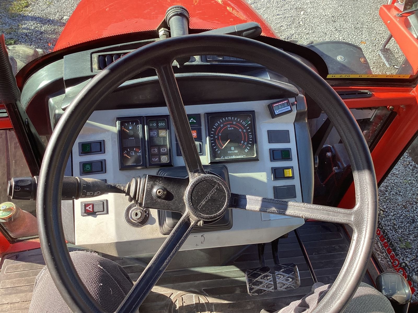 Traktor van het type Lindner Geotrac 83 A, Gebrauchtmaschine in Bezau (Foto 14)