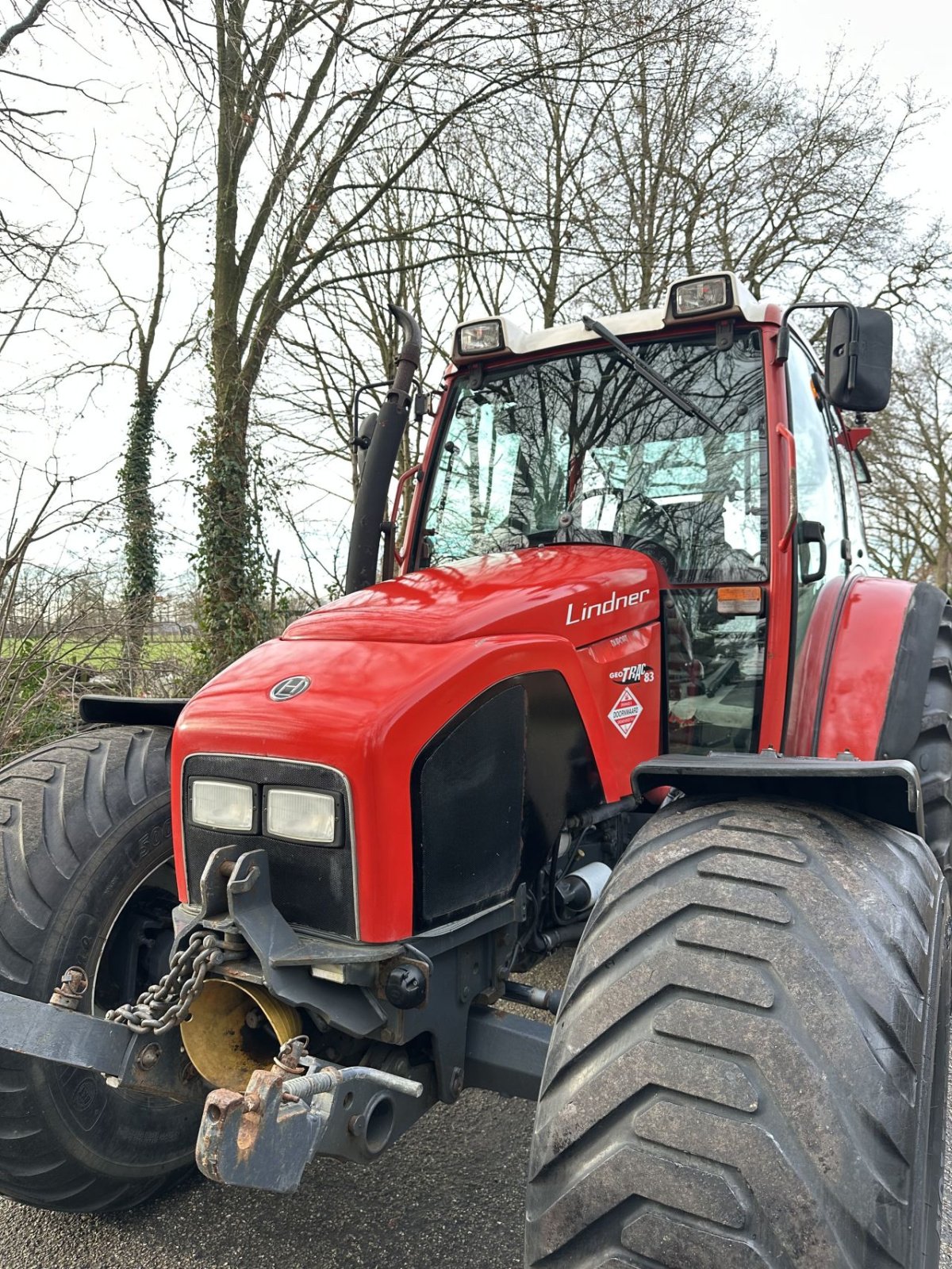 Traktor от тип Lindner Geotrac 83, Gebrauchtmaschine в Rossum (Снимка 4)