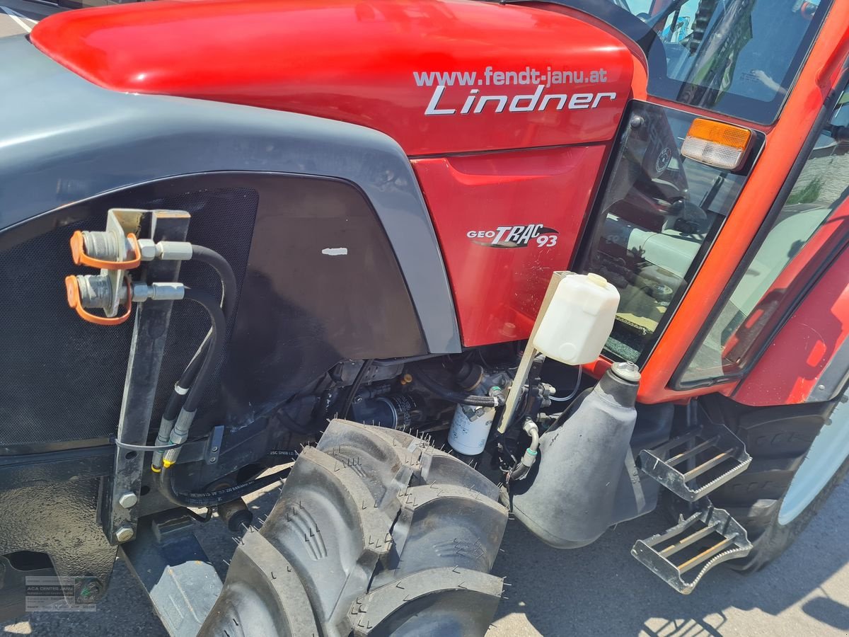 Traktor des Typs Lindner Geotrac 93 A, Gebrauchtmaschine in Gerasdorf (Bild 10)