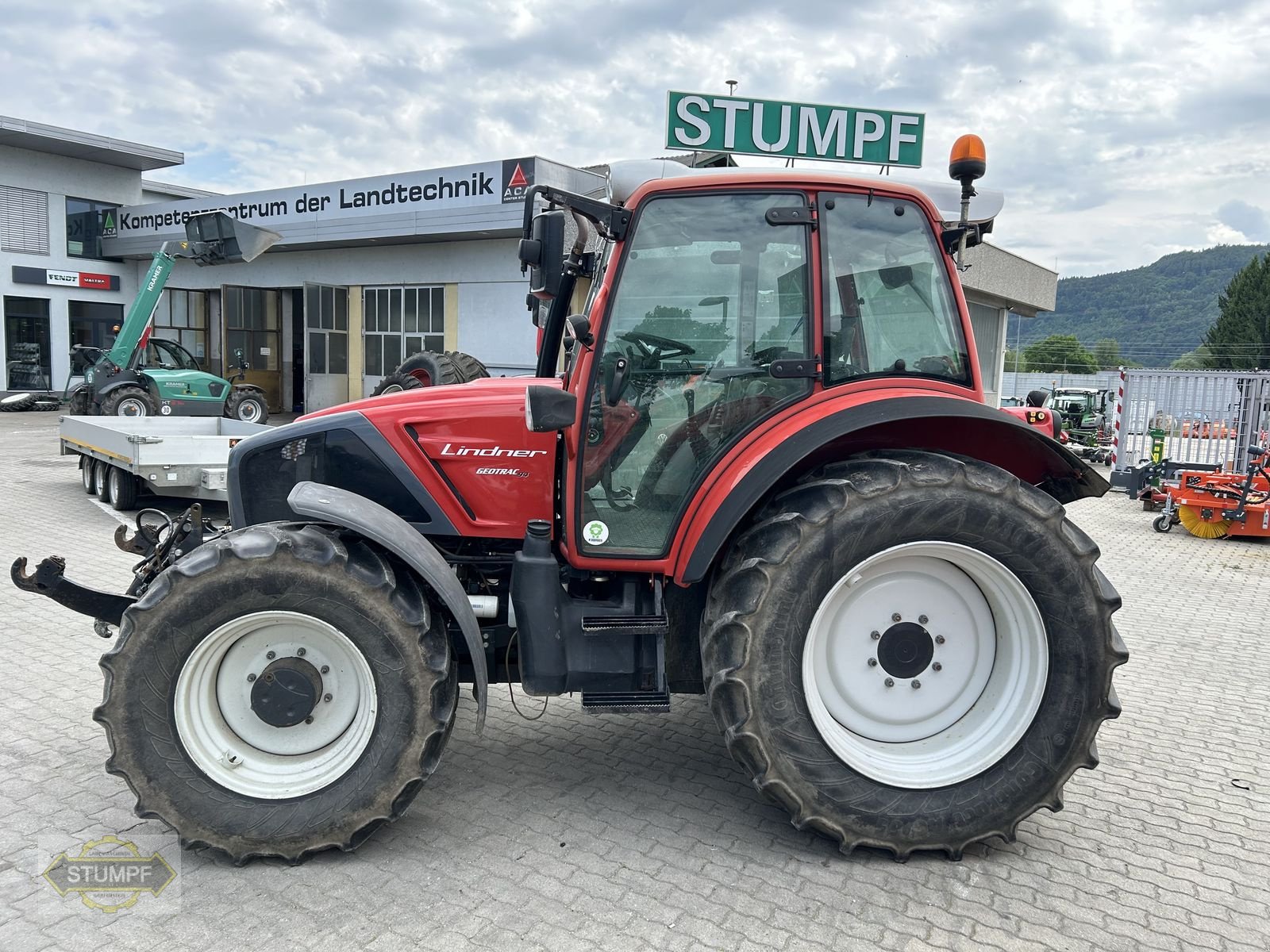 Traktor van het type Lindner Geotrac 94, Gebrauchtmaschine in Grafenstein (Foto 5)