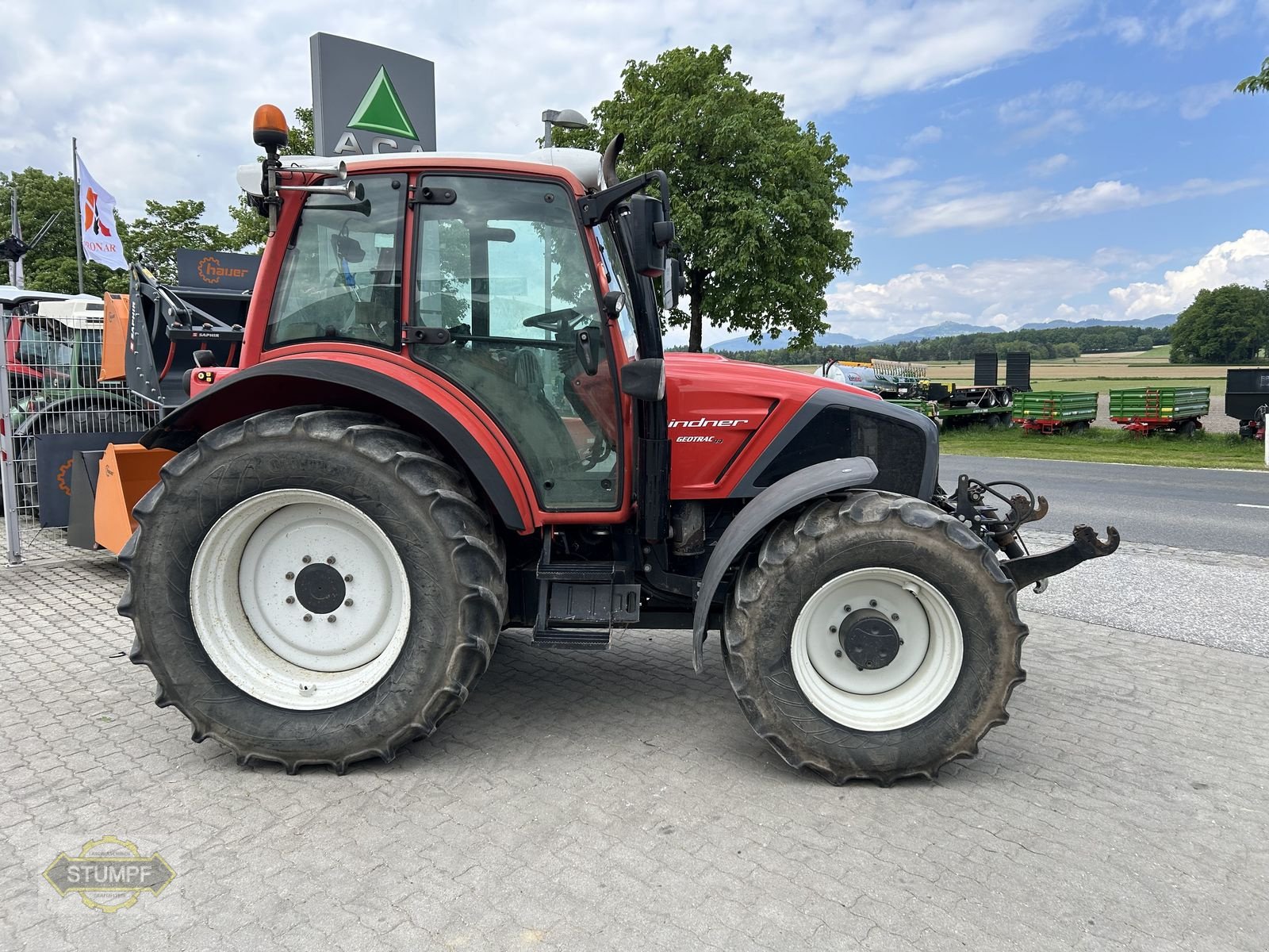 Traktor van het type Lindner Geotrac 94, Gebrauchtmaschine in Grafenstein (Foto 2)