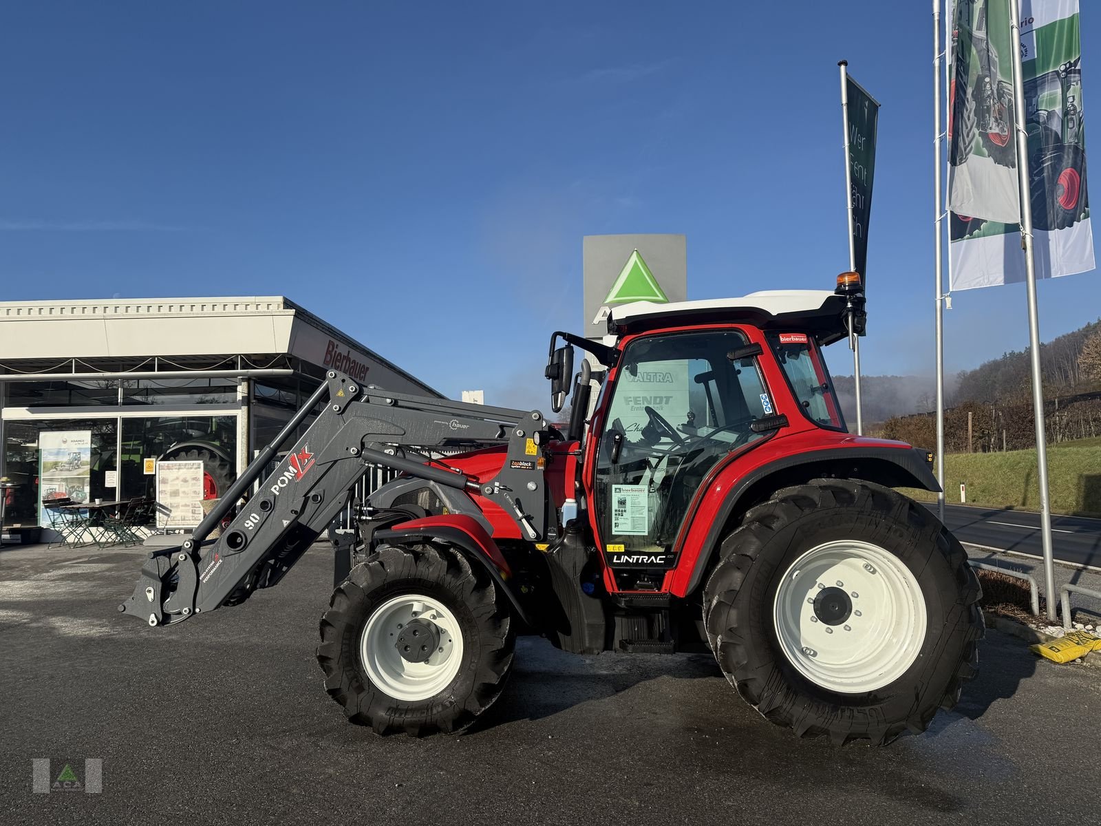Traktor типа Lindner Lintrac 100 (Stufe V), Gebrauchtmaschine в Markt Hartmannsdorf (Фотография 2)