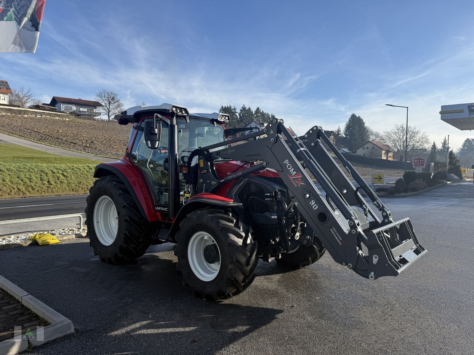 Traktor van het type Lindner Lintrac 100 (Stufe V), Gebrauchtmaschine in Markt Hartmannsdorf (Foto 8)