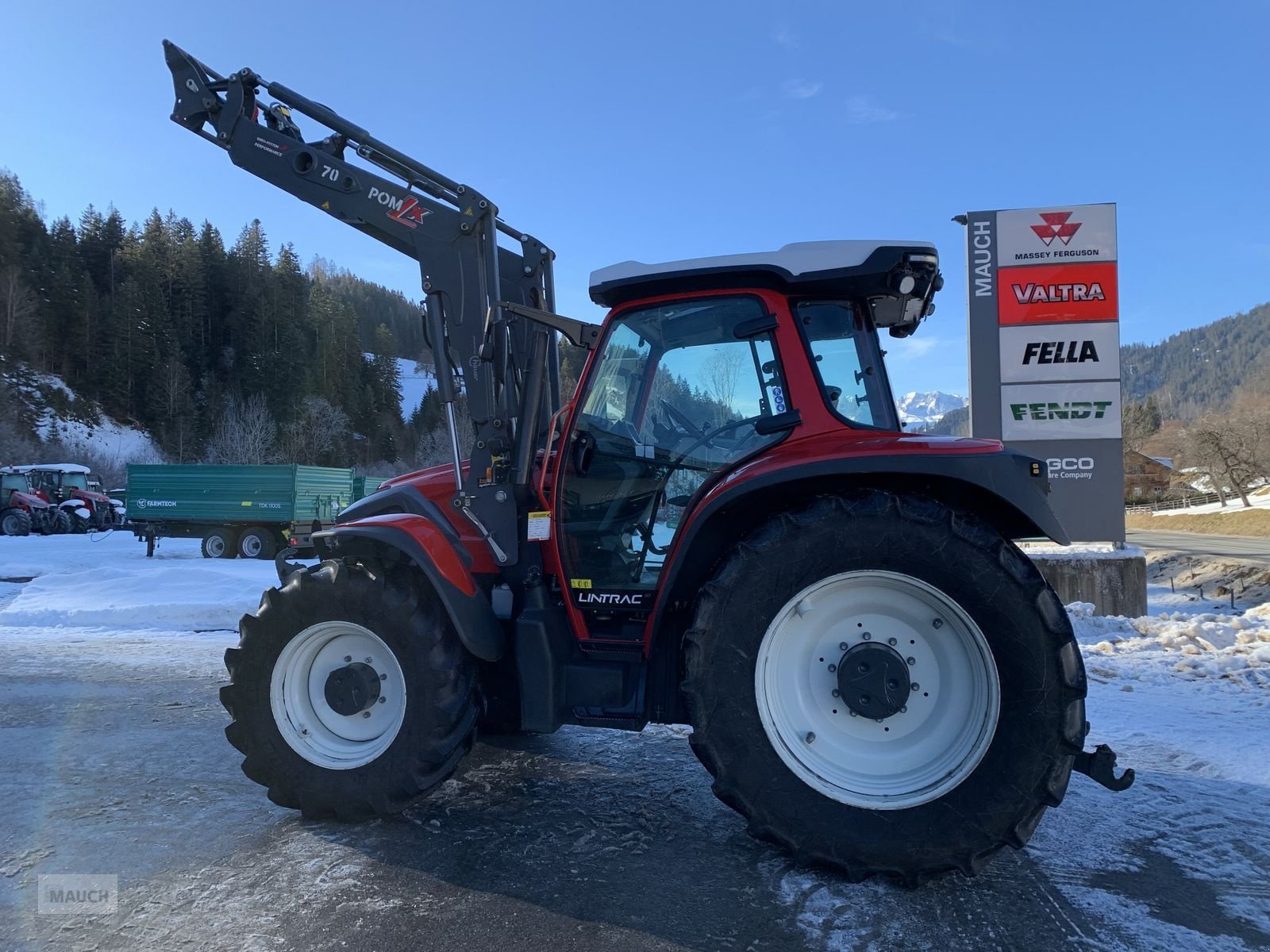 Traktor tipa Lindner Lintrac 110 4Rad-Lenkung, Gebrauchtmaschine u Eben (Slika 12)