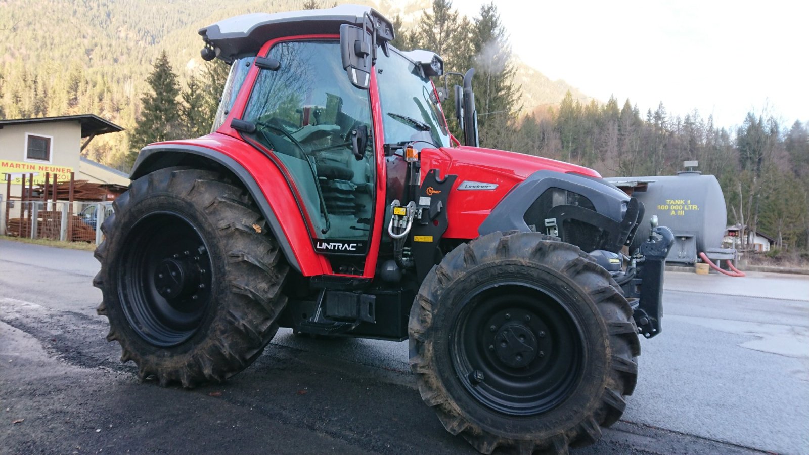 Traktor Türe ait Lindner Lintrac 110, Gebrauchtmaschine içinde Garmisch (resim 2)