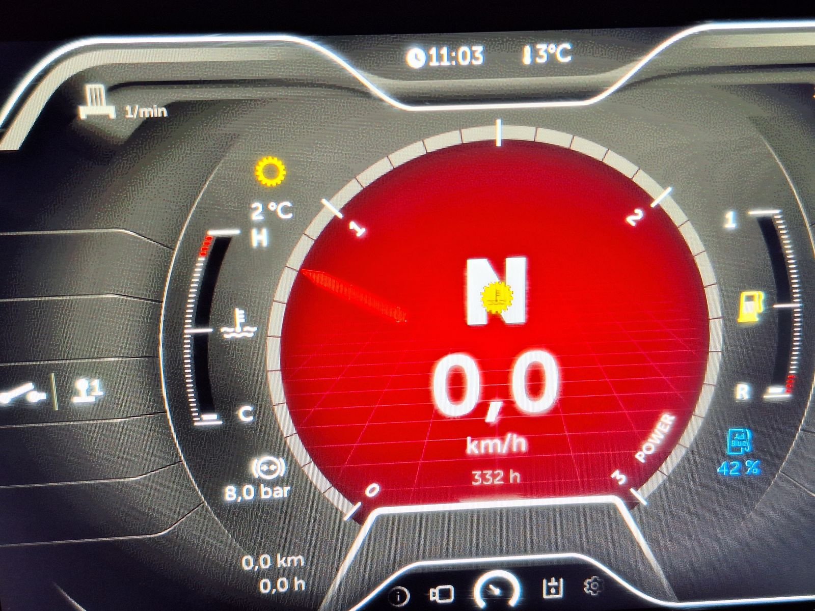 Traktor Türe ait Lindner Lintrac 130 (Stufe 5), Vorführmaschine içinde Bergheim (resim 5)