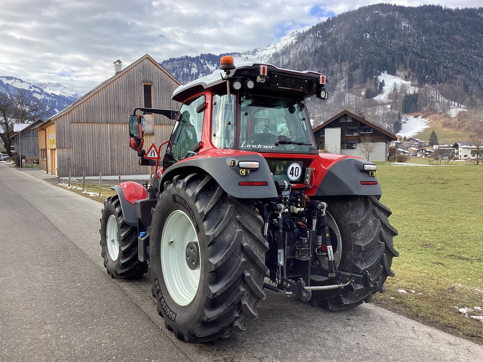 Traktor van het type Lindner Lintrac 130 (Stufe 5) 4Rad-Lenkung, Gebrauchtmaschine in Bezau (Foto 20)