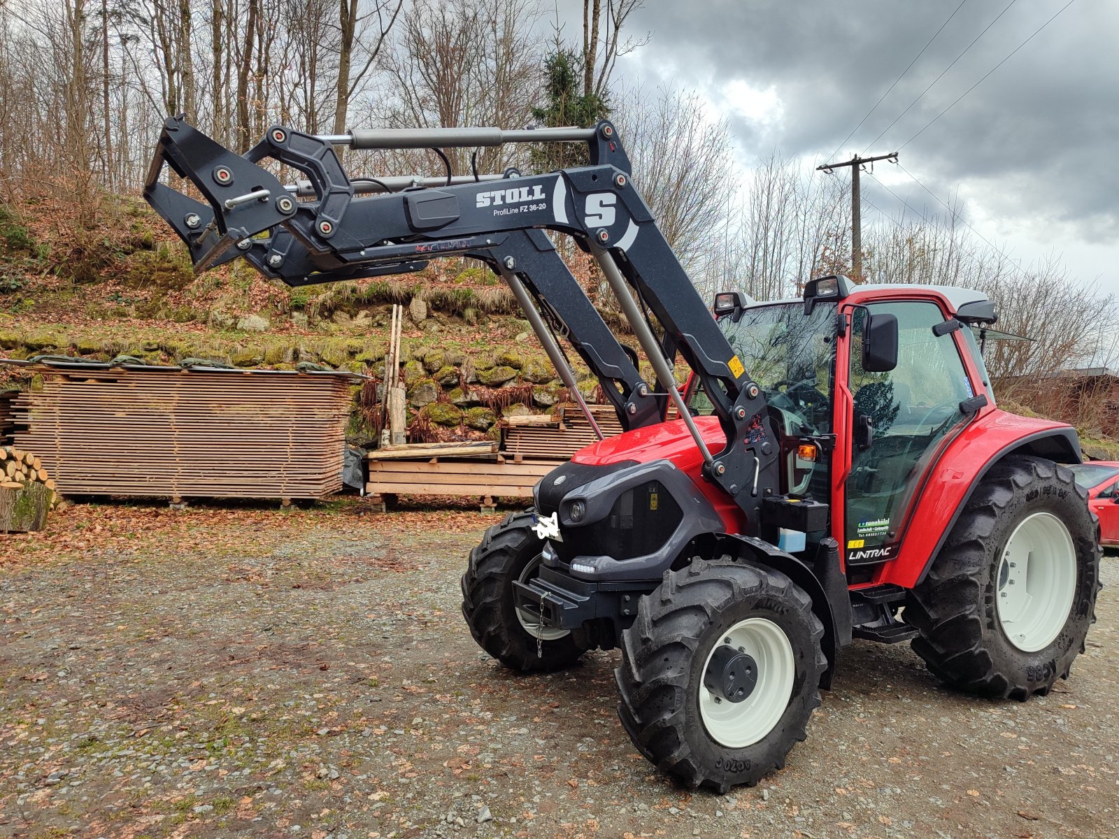 Traktor des Typs Lindner Lintrac 75 LS, Gebrauchtmaschine in Freyung (Bild 1)