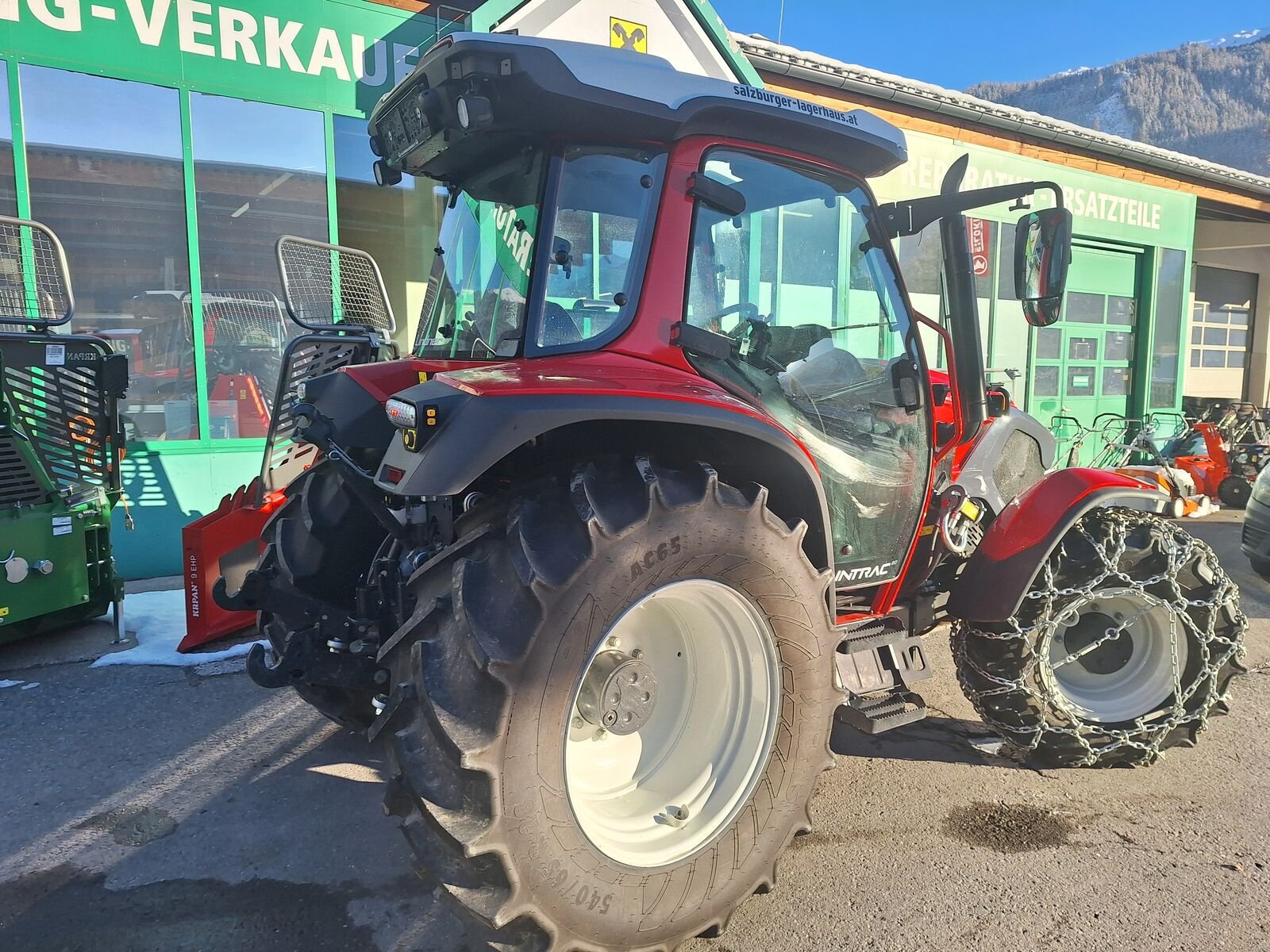 Traktor Türe ait Lindner Lintrac 80, Gebrauchtmaschine içinde Bramberg (resim 2)