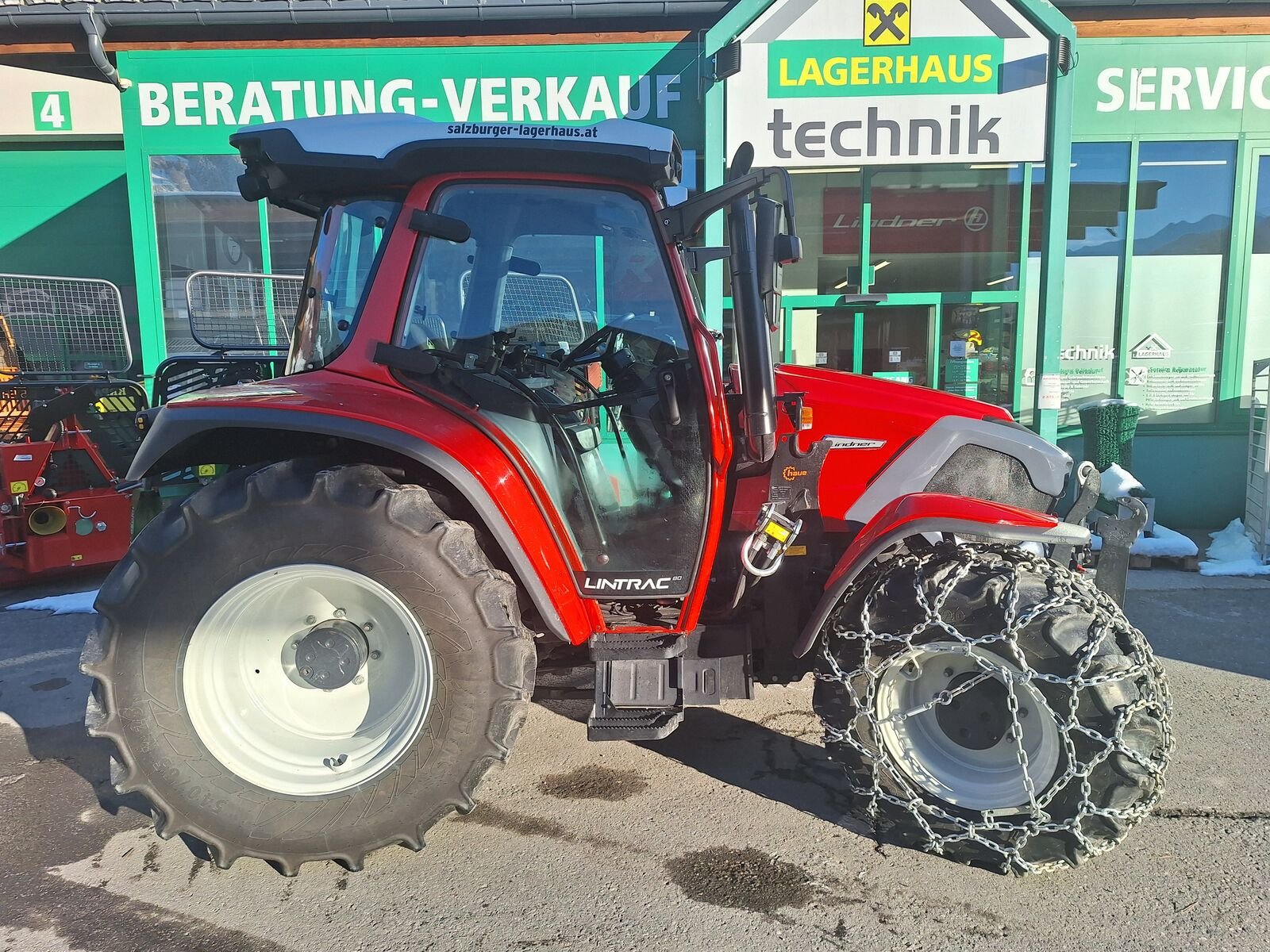 Traktor Türe ait Lindner Lintrac 80, Gebrauchtmaschine içinde Bramberg (resim 1)
