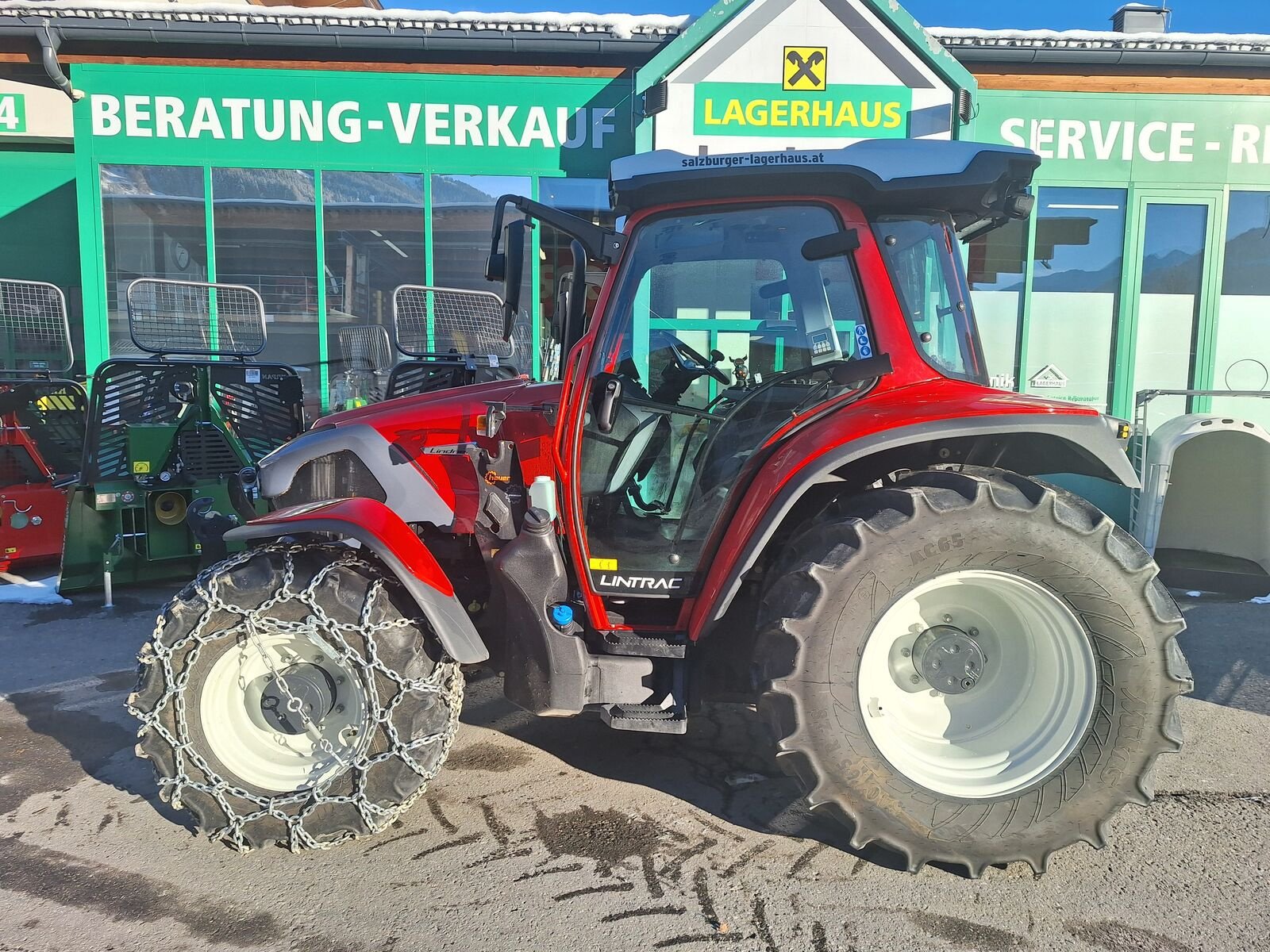Traktor Türe ait Lindner Lintrac 80, Gebrauchtmaschine içinde Bramberg (resim 3)