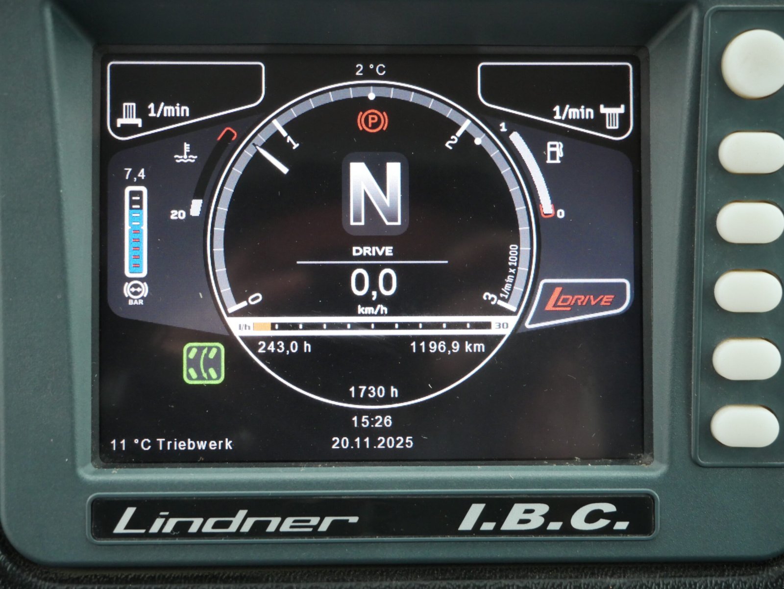 Traktor del tipo Lindner Lintrac 90, Gebrauchtmaschine In Alach (Immagine 14)