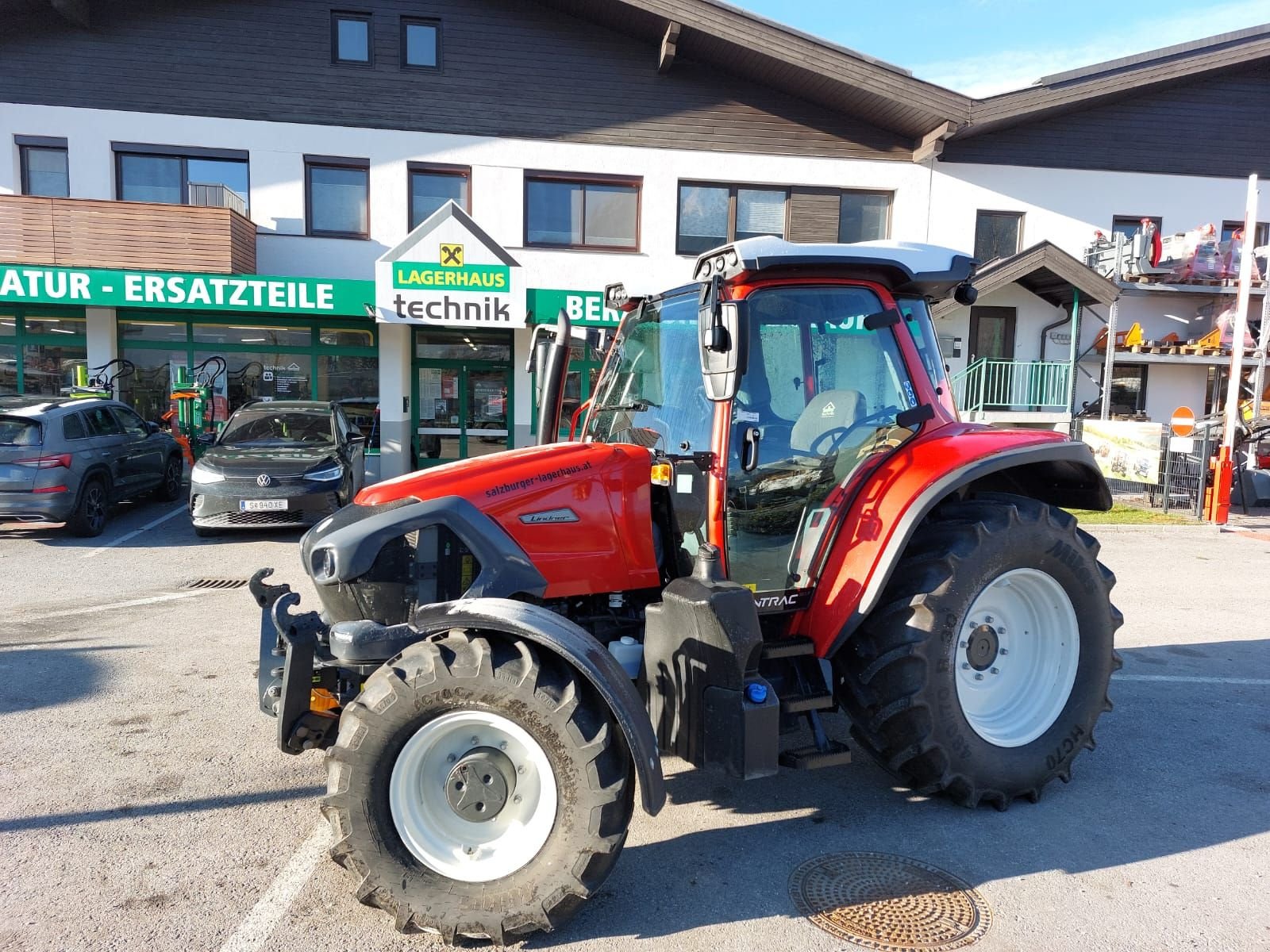 Traktor des Typs Lindner Lintrac 95 LS, Vorführmaschine in Saalfelden (Bild 1)
