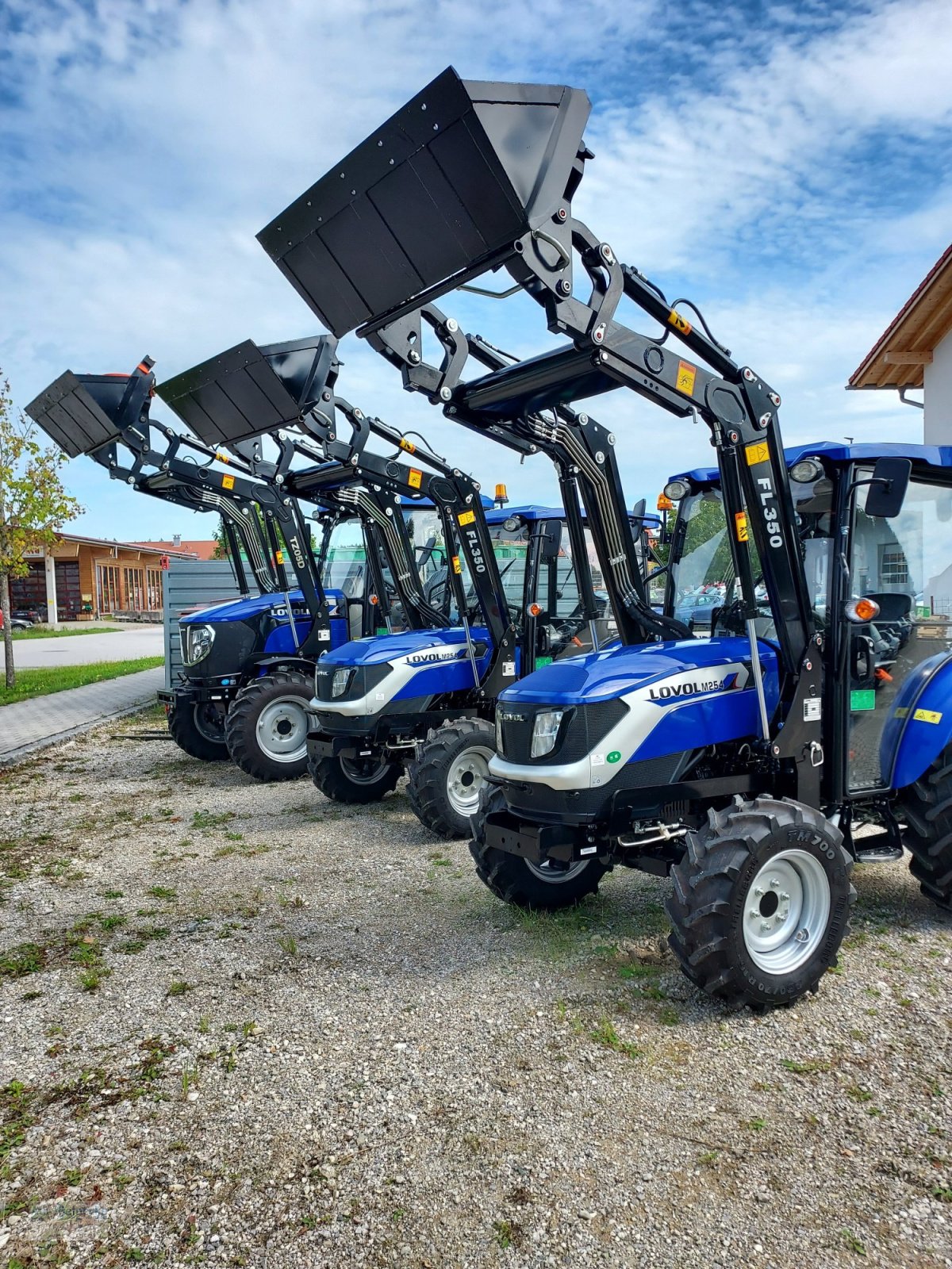 Traktor a típus LOVOL M254, Neumaschine ekkor: Königsdorf (Kép 1)