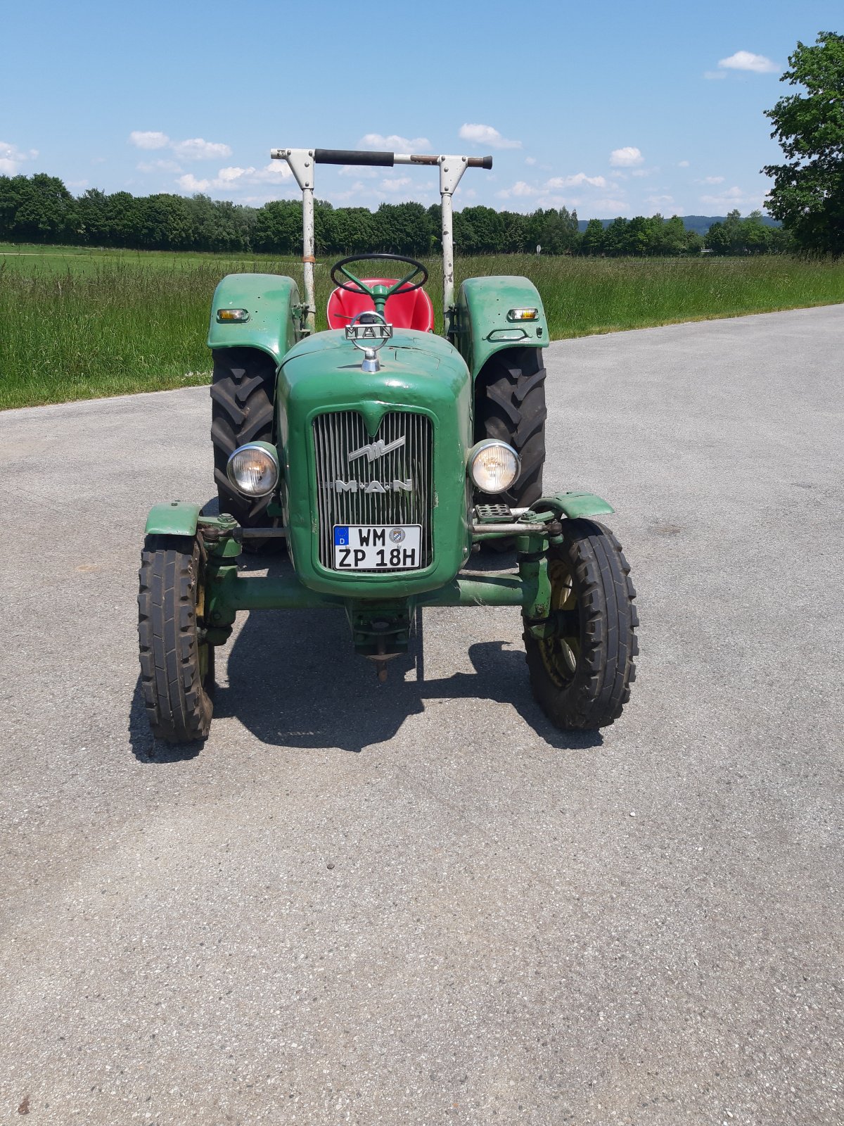 Traktor типа MAN 2 P, Gebrauchtmaschine в Raisting (Фотография 2)