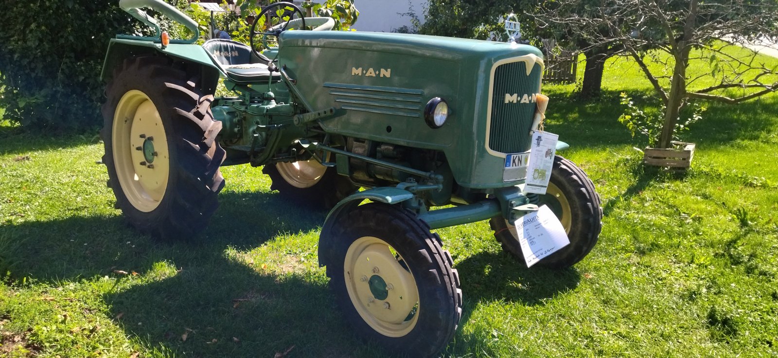 Traktor des Typs MAN 2L1, Gebrauchtmaschine in Radolfzell (Bild 1)